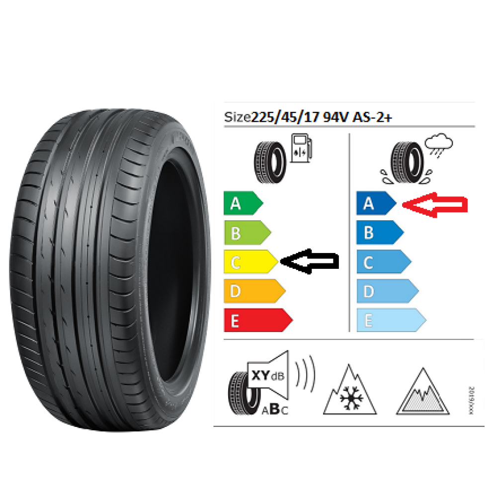NANKANG 225/45/17 94V AS-2+XL .