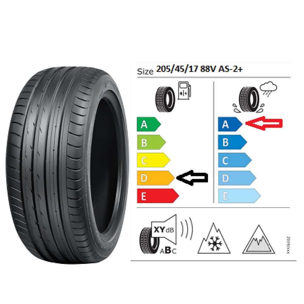 NANKANG 205/45/17 88V AS-2+XL